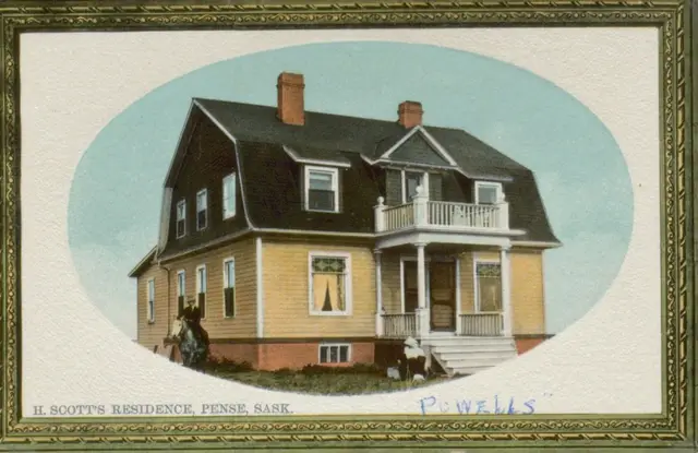 H. Scott's Residence, Pense
